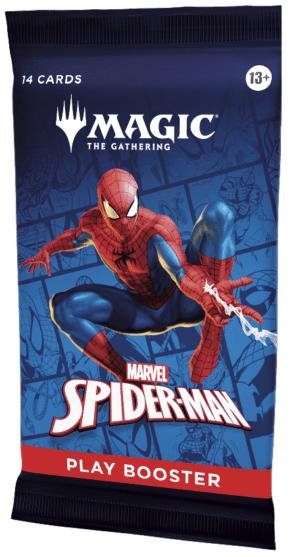 Magic the Gathering Marvel Spider‑Man Play Booster Pack kopen – Spider‑Verse artwork