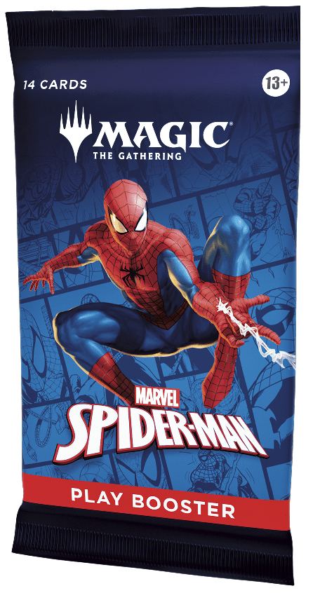 Magic the Gathering Marvel Spider‑Man Play Booster Pack kopen – Spider‑Verse artwork