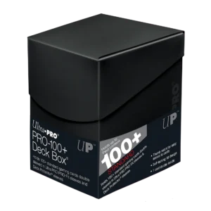 Ultra PRO Eclipse PRO 100+ Deck Box in zwart – stevige deckbox voor 110 gesleevede kaarten