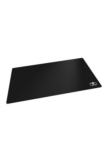 “Ultimate Guard Play-Mat Standard in zwarte uitvoering, liggend op een neutrale achtergrond met zichtbaar glad speeloppervlak.”