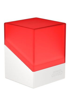 Ultimate Guard – Boulder 100+Synergy Deckbox - Red/White