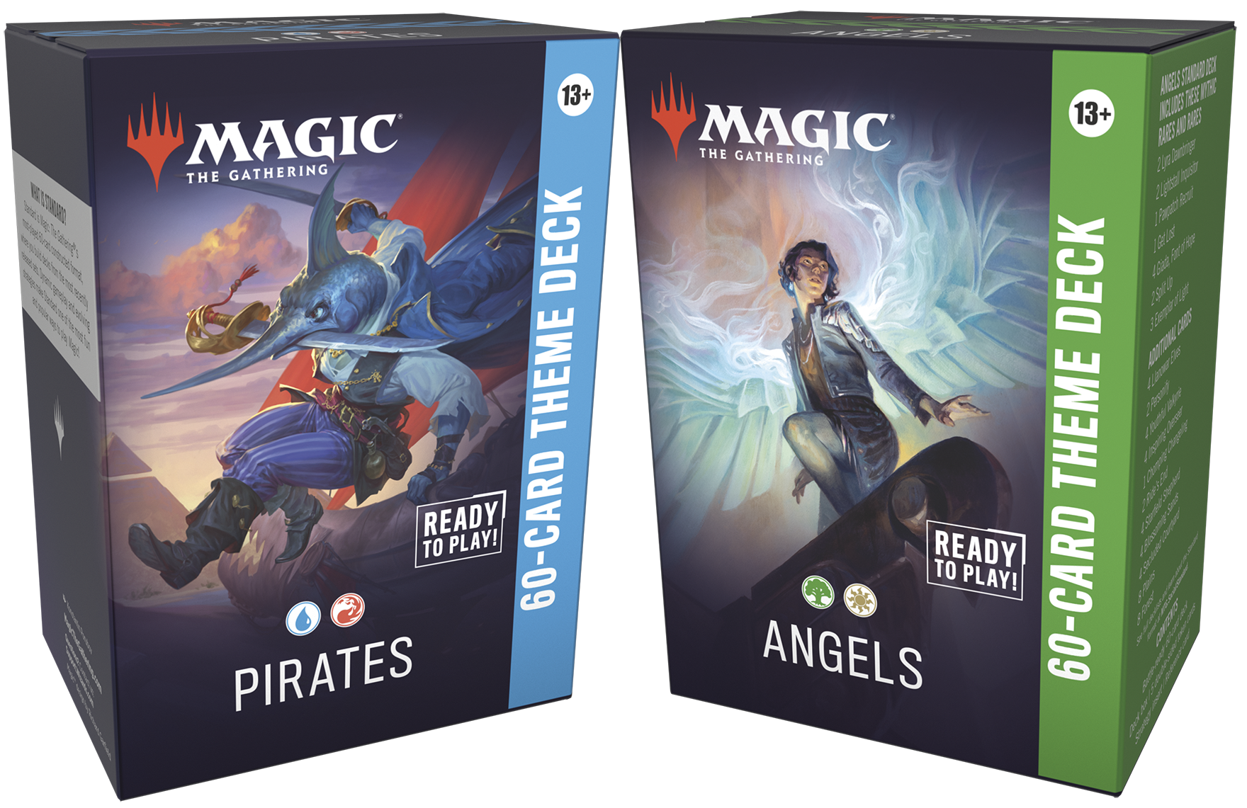 Magic: The Gathering Lorwyn Eclipsed Theme Deck Set met Angels‑ en Pirates‑decks