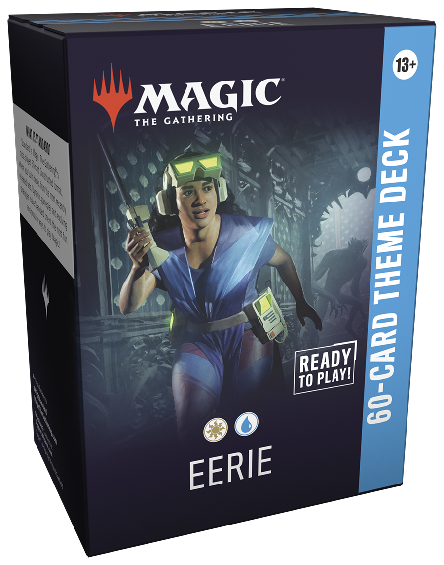 Magic the Gathering Secrets of Strixhaven Eerie Theme Deck verpakking vooraanzicht