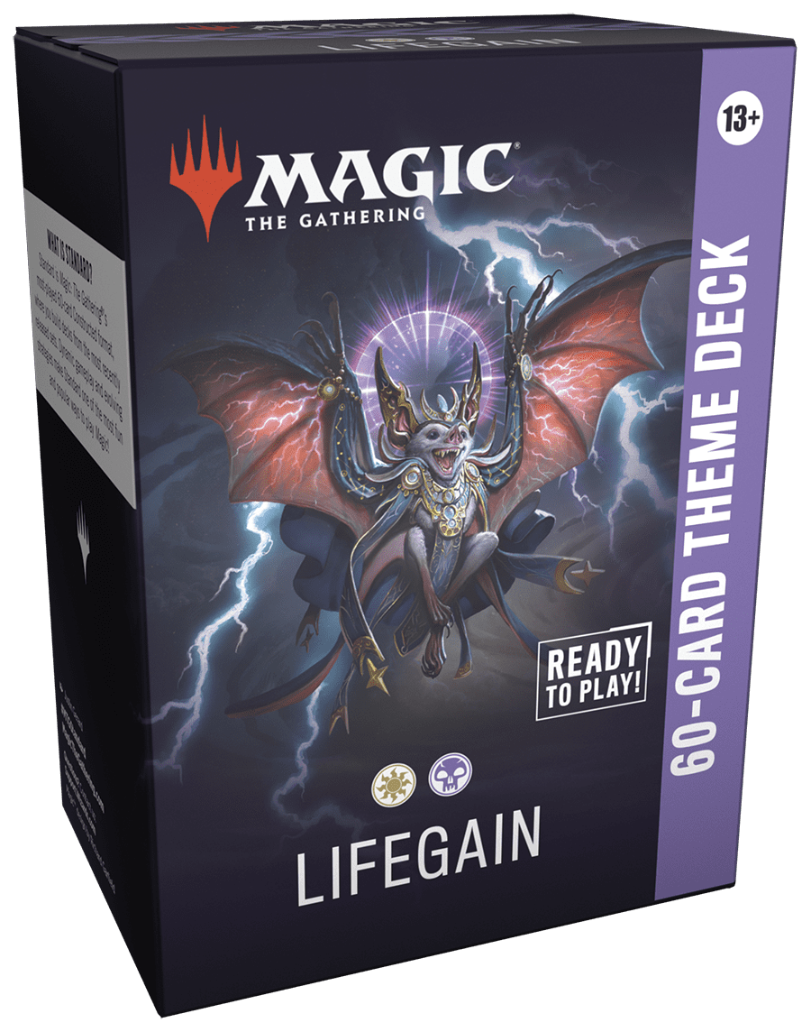 Magic the Gathering Secrets of Strixhaven Lifegain Theme Deck verpakking vooraanzicht