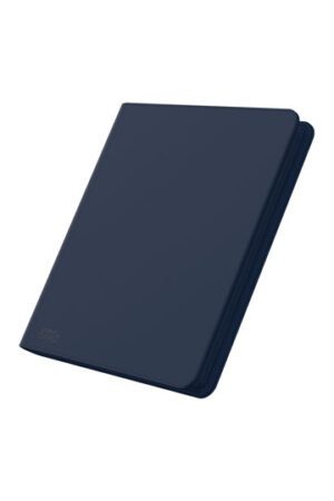 Ultimate Guard Zipfolio 480 Xenoskin Blue vooraanzicht met ritssluiting