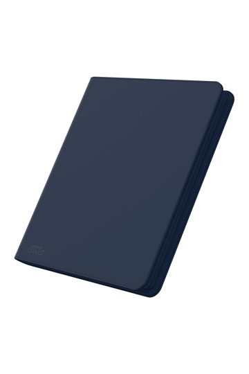 Ultimate Guard Zipfolio 480 Xenoskin Blue vooraanzicht met ritssluiting