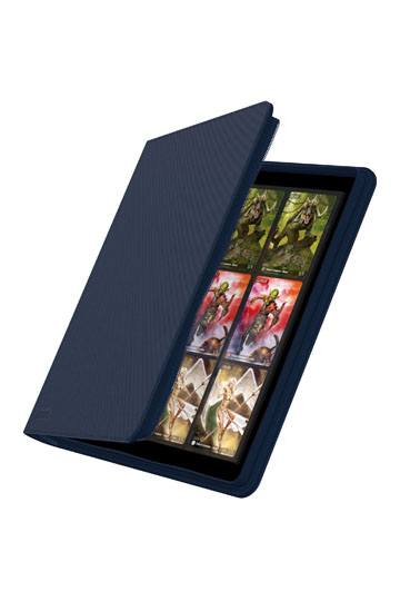 Close‑up van de blauwe Xenoskin‑textuur van de Ultimate Guard Zipfolio 480