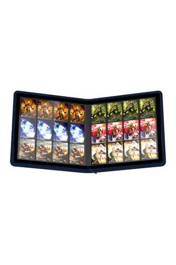 Binnenkant van de Ultimate Guard Zipfolio 480 met 24‑pocket pagina’s