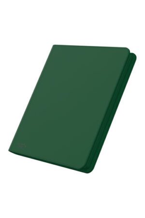 Vooraanzicht van de Ultimate Guard Zipfolio 480 Xenoskin Green