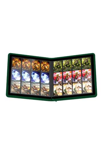 Binnenkant met 24‑pocket side‑loading pagina’s