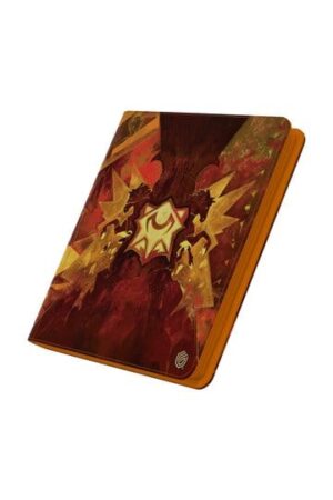 Vooraanzicht van de Ultimate Guard Zipfolio 480 Xenoskin Strixhaven Lorehold