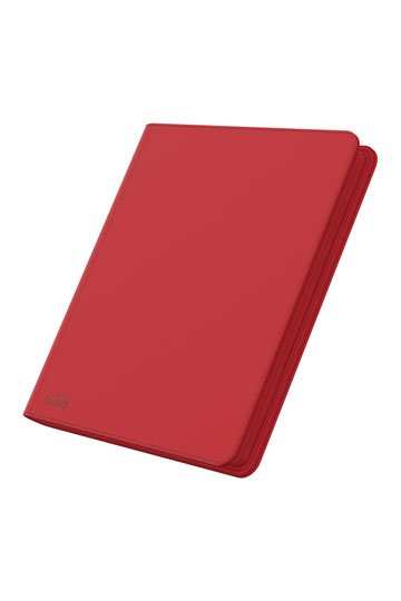 Vooraanzicht van de Ultimate Guard Zipfolio 480 Xenoskin Red