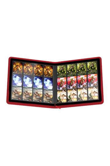 Binnenkant met 24‑pocket side‑loading pagina’s