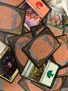 Verzameling Magic: The Gathering-kaarten om te verkopen
